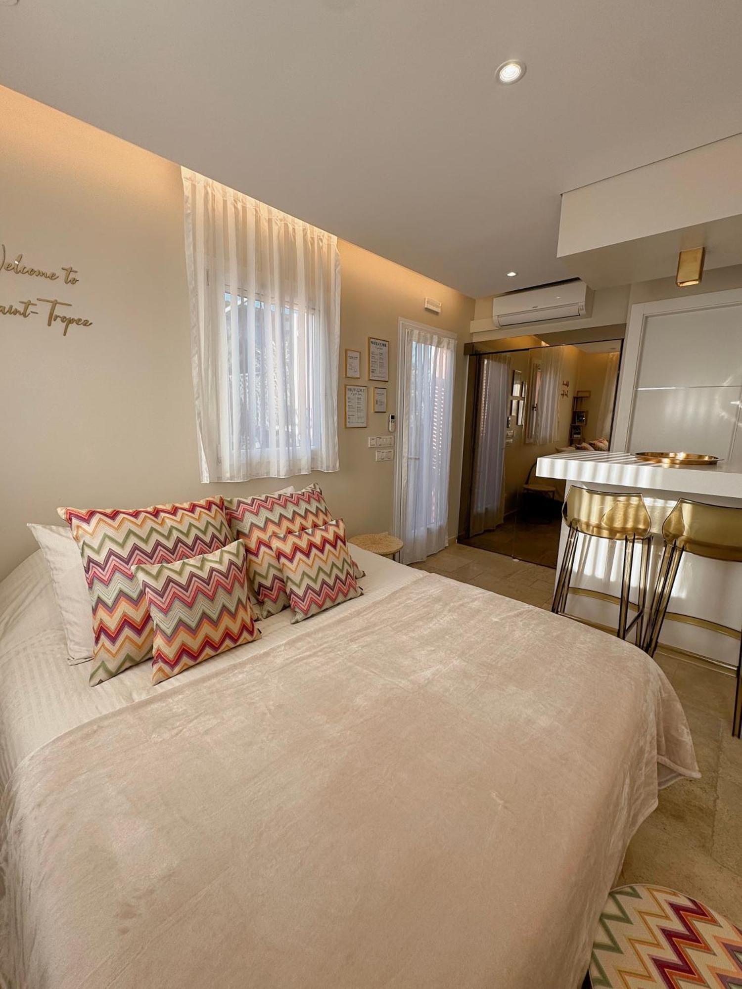 Studio Climatise, Terrasse, Parking Prive, 50M De La Plage Saint-Tropez Luaran gambar